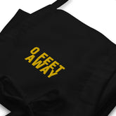 0 Feet Away Embroidered Apron